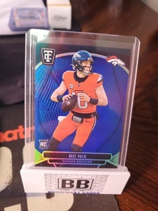 Bo Nix Blue Platinum 33/149 RC 2024 totalmente certificado🔥🎊 - Imagen 1 de 4