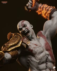 Kratos God of War Figur !!!BEMALT!!! -Fan Art-3D Druck- Maßstab 1:6 - Bild 1 von 5