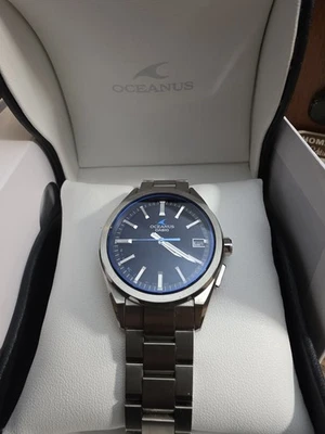 Casio Oceanus Classic Line OCW-T200S-1AJF Bluetooth Men's Watch - Image 1 of 4