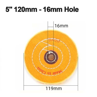 Winkelschleifer Polierscheibe 25 Zoll Profiqualität Stoffschleifen - Bild 1 von 4
