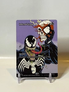 Infernal Grasp (Borderless) Full Art Regular MAR 18 Marvel's Spider-Man MTG NM - Picture 1 of 2