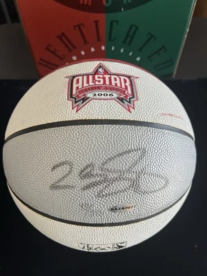 Lebron James Signed LE #45/50 2006 Houston NBA All-Star Basketball UDA COA - Image 1 of 4