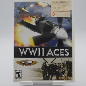 WWII Aces Nintendo Wii Videospiel komplett CIB Wings Series Destineer Teen Retro - Bild 1 von 3