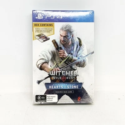 The Witcher Wild Hunt 3 Expansion Pack Hearts of Stone Playstation 4 - Free Post - Image 1 of 4