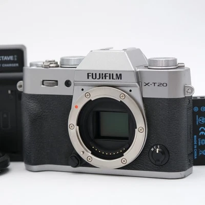 Fujifilm X-T20 Silver  [ Excellent+5 ] 24.3MP Mirrorless Digital Camera - Image 1 of 4