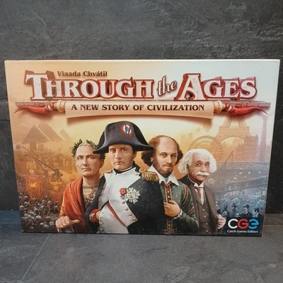 Through the Ages A New Story of Civilization Board Game 100% Complete VGC - Image 1 of 4