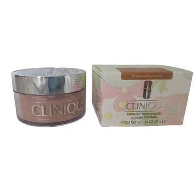 Clinique Blended Face Powder 10 Transparency Bronze .88 oz New in Box - Image 1 of 4