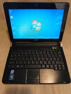 Acer Aspire KAV10 10.1" Laptop Intel Atom 1.66GHz 2GB/128GB Win 7 Pro + battery - Picture 1 of 12