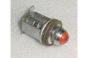 Vintage WWII Aircraft Cockpit Warning Light Assembly - Bild 1 von 1