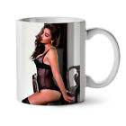 Lingerie Adult Girl NEW White Tea Coffee Mug 11 oz | Wellcoda