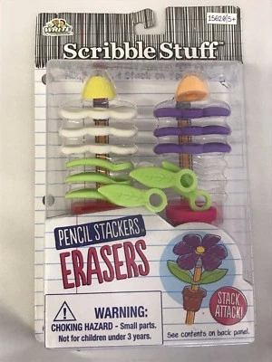 Ластики для карандашей Scribble Stuff ~ красивые лепестки - Изображение 1 из 2