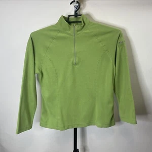 L. L. Bean Green Quarter Zip Long Sleeve Shirt Size Large Women’s - Picture 1 of 4
