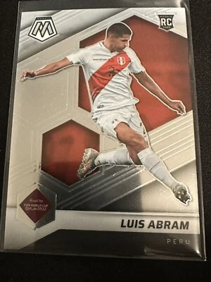 Luis Abram Rookie Silver Prizm 2021-22 Panini Mosaic Fifa Road To World Cup #43 - Image 1 of 2