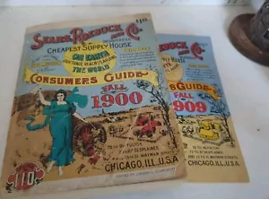 Sears, Roebuck And Co. Consumers Guide Fall 1900 And Fall 1909 - Picture 1 of 17