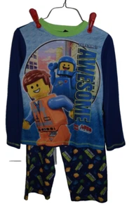LEGO Movie - Everything is Awesome - 2 Piece Sleep Set - Size Large - Picture 1 of 3