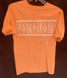 BOCA ISLAND-WEAR T-Shirts ORANGE FISH S Cotton Men - Picture 1 of 5