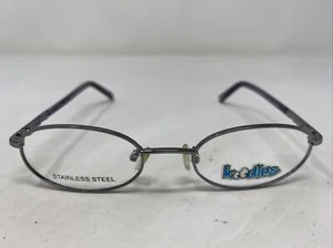 Koodles KABLAM BLUE GUNMETAL 45-18-130 Metal Full Rim Eyeglasses Frame -G54 - Picture 1 of 8