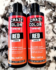 LOT OF 2 - Renbow Crazy Color Vibrant Red Shampoo 8.45 fl oz