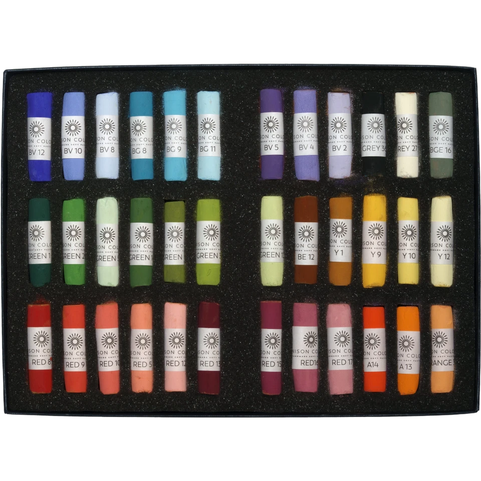 Unison Artists Soft Pastel Box Set - Set of 36 - Gail Sibley Collection - Image 1 of 1