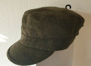 B36 Beechfield Melton Wool Army Cap Men/Women Plain Classic Casual Hat 