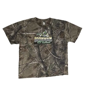 T-shirt grafica ATV Motocross National IRONMAN 2015 mimetica codice V etichetta uomo XL - Foto 1 di 7