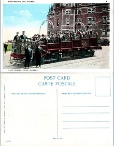 Sight Seeing Car, Quebec  Canada Vintage PC  - Picture 1 of 1