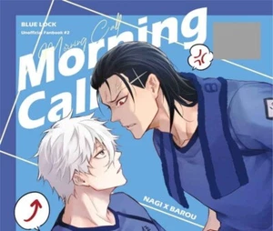 Blue Lock BL Doujinshi ( Nagi x Barou ) Morning Call Chuma - Picture 1 of 3
