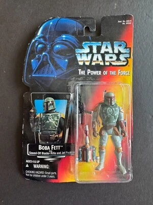 Star Wars The Power of the Force - Boba Fett Action Figure (Hasbro) - Image 1 of 2