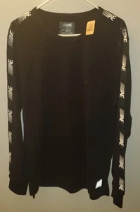 American Eagle Outfitters Flex Black Long Sleeve Crew Shirt Large HTF 2017 🤩 - Picture 1 of 24