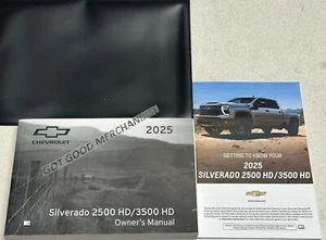 2025 CHEVROLET SILVERADO 2500 3500 OWNERS MANUAL OWNER'S USER GUIDE 4WD 2WD - Picture 1 of 2