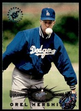 1995 Stadium Club Virtual Reality Members Only Orel Hershiser Los Angeles