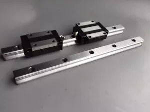 2 pcs HSR45--1200 mm Square Linear Rail & 4 pcs HSR45CR Blcok Bearing - Picture 1 of 3