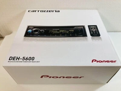 Pioneer Carrozzeria DEH-5600 1DIN Car Audio CD Bluetooth USB AUX DSP NUOVO - Immagine 1 di 4