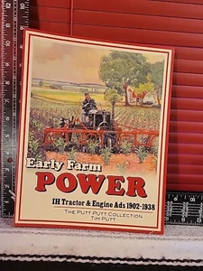 Frühe Farm Power IH Traktor & Motor Werbung 1902-1938 von Tim Putt - Bild 1 von 5