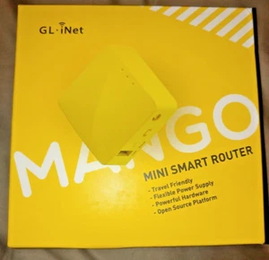 New Gl-mt300n-v2(mango) Portable Mini Travel Wireless Pocket Vpn Wifi Router - Bild 1 von 7