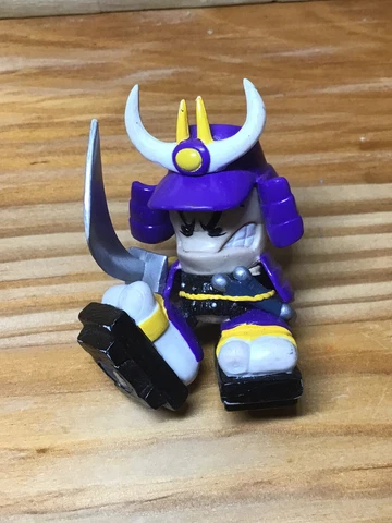 2002 Tech Deck Dude Skate Crew Xtreme Samurai Purple Warrior Helmet Sword Rare Cover