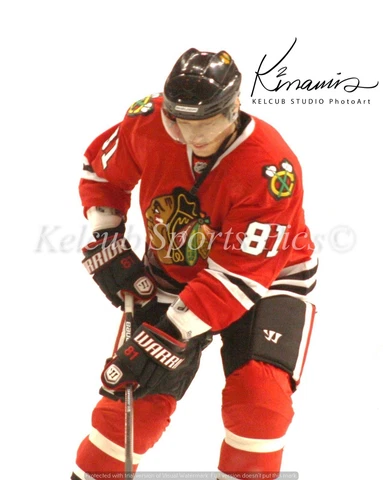 Marian Hossa Chicago Blackhawks Orig Action Var Sizes/Options Stanley Cup Cover