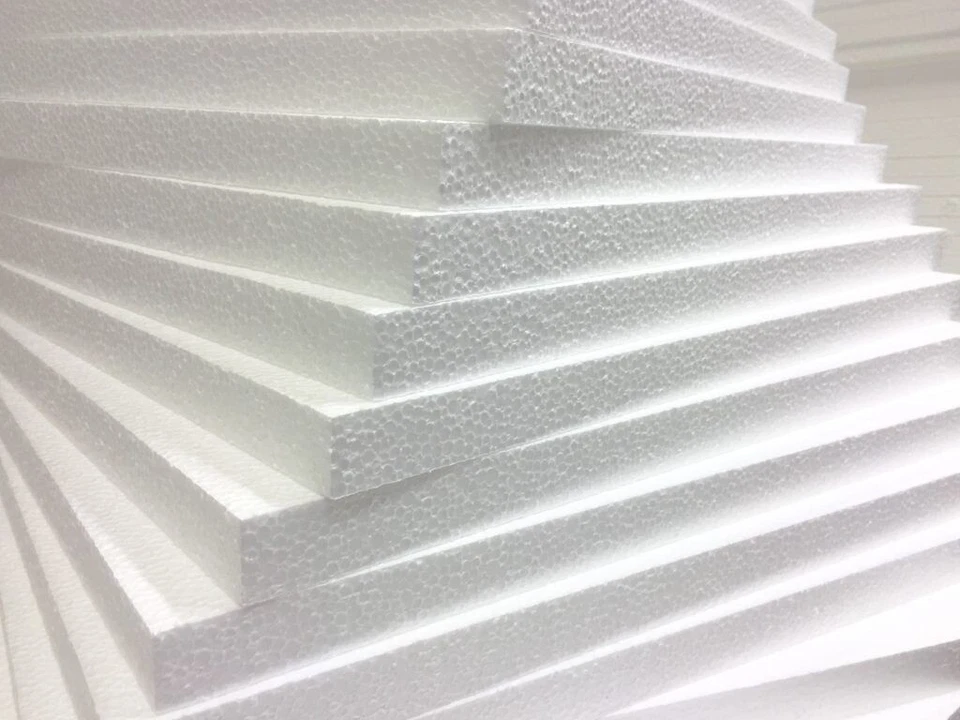 Styrofoam Sheets 12 x 12 x 1/2 Inch 24 Pcs Styrofoam EPS Arts Crafts Shipping... - Image 1 of 1