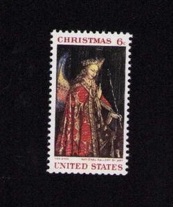 1363a Weihnachten 6¢ Briefmarke postfrisch 1968 ohne Etikett - Bild 1 von 4