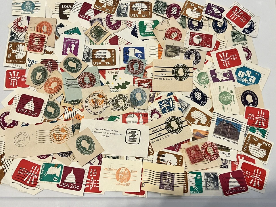 GREAT LOT OF U.S. CUT SQUARES, NICE COLLECTION #18 - Image 1 of 4