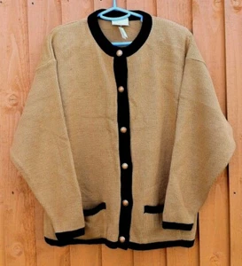 Vintage Dorothy Perkins Original Hochwertige Strickjacke. 80er Jahre. Gepolsterte Schultern. - Bild 1 von 5