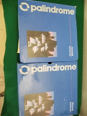 Vintage 1992 Palindrome Network Archivist version 2.0G software & manual NOS - Image 1 of 4