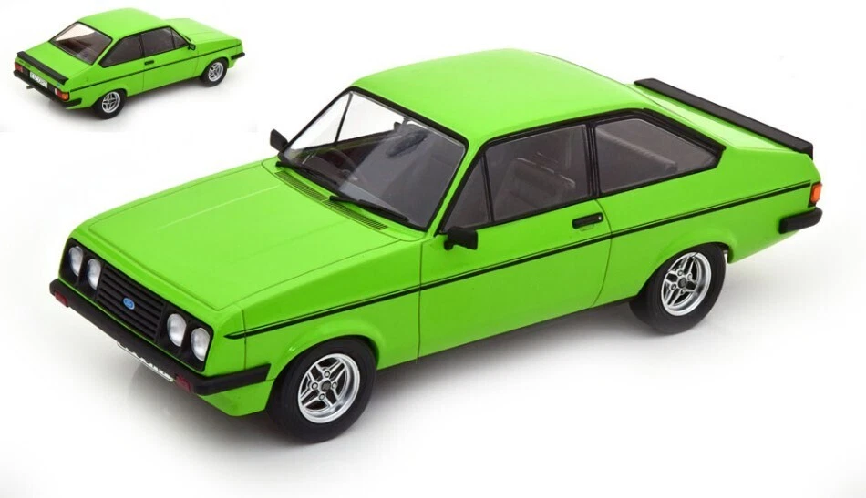 FORD ESCORT MKII RS 2000 RIGHT HAND DRIVE LIGHT GREEN 1:18 - Immagine 1 di 1