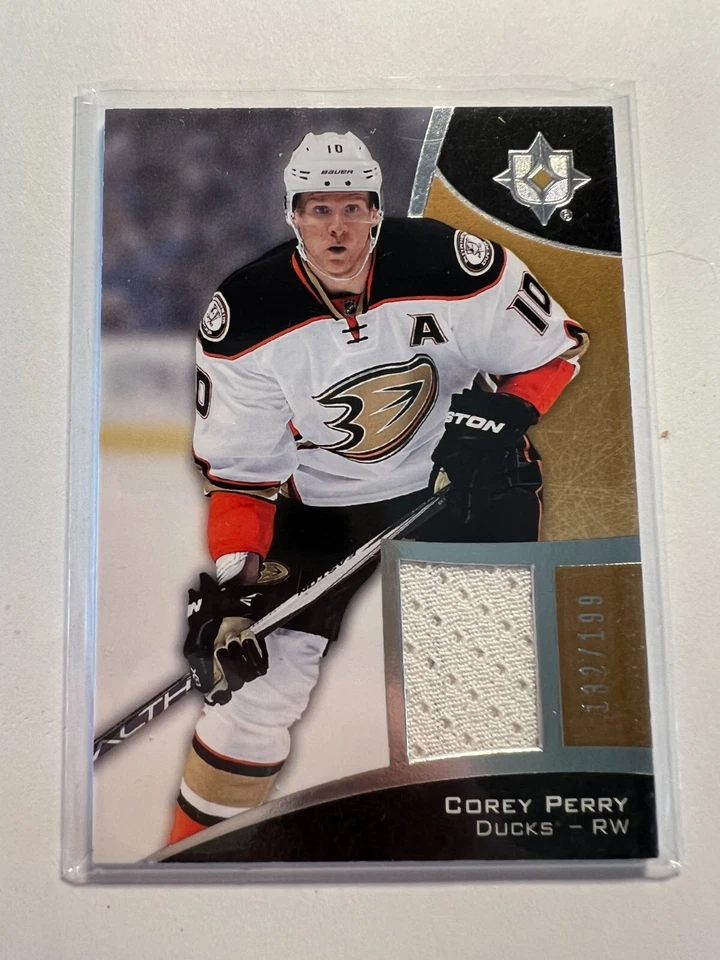 K5,539 - 2015-16 Ultimate Collection #26 Corey Perry Jersey #/199 - Image 1 of 1