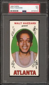 1969 Topps Basketball Walt Hazzard #27 PSA 7 - Bild 1 von 2