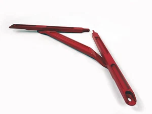 Red Billet Aluminum Front Strut Brace for 2017-2021 Audi B9 A4/A5/S4/S5/RS5 - Bild 1 von 2