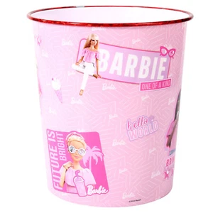 Barbie secchio rifiuti bidone della carta cesto per scrivania scrivania spazzolino - Foto 1 di 6