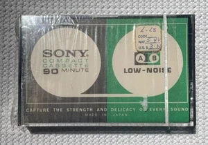 Sony Cassette Nastro C-90 Minuti Superscopio Giappone Compatto Sigillato Vintage - Foto 1 di 6