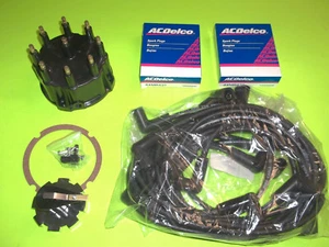 MERCRUISER 5.0 5.7 454 350 TUNE UP KIT CAP ROTOR WIRES SPARK PLUGS THUNDERBOLT - Bild 1 von 1