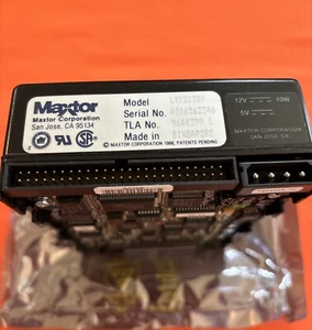 Unidad de disco duro Maxtor LXT213SY SCSI de colección - LO41 - Imagen 1 de 3